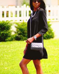 La petite robe noire version casual
