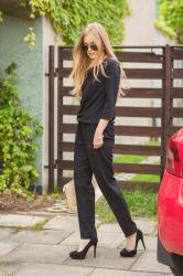 BLACK JUMPSUIT