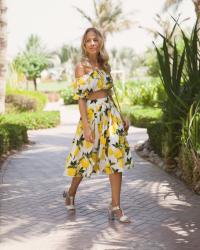 Dolce & Gabbana Lemon Print