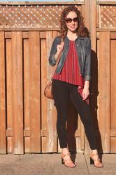 Styling Black Skinny Jeans For Summer