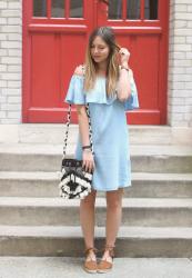 Denim dress