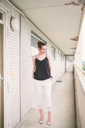 OUTFIT: The Lace Culotte