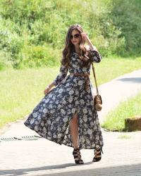 Foral Long Dress