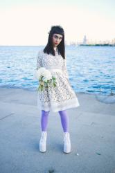 Outfit: Cityscape & Lavender