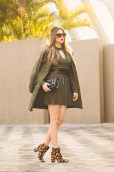 Here and There – Vestido Verde Militar