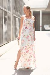 Floral summer dress