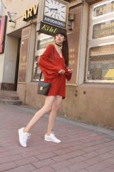 Bell Sleeves Dress