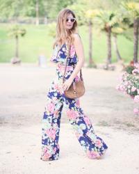 MONO DE FLORES - JUMPSUIT WITH FLOWERS