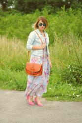 Floral maxi dress