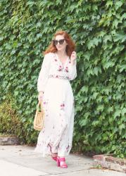 Boho Floral Maxi