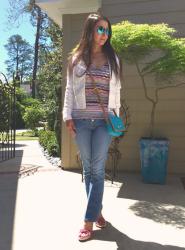 Colourful Stripes and Polka Dot Wedges