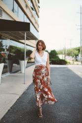 WRAP SKIRT