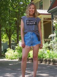 Thrift Style Thursday Link-Up // July 7 // Blonde Power