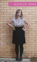 Amanda vs Sleeveless Grainline Archer