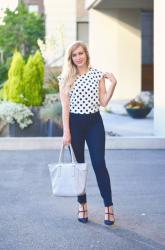 Polka Dot Top