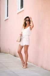 Feminine in Eyelet Lace