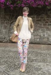 Haul&Outfit: Pantalón floral y zapatos estilo Chanel
