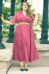 Vintage Mauve Maxi  | Noelle x Kristina