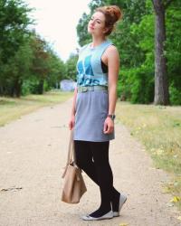 adidas Top and Office Skirt