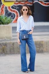INSPIRATION: FLARED JEANS