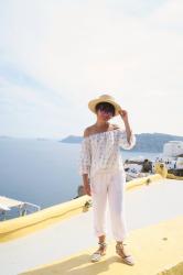 Travel Series Outfit Inspiration: Oia, Santorini, Greece #2