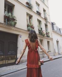 Self Portrait Dress in Paris