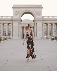 THE MUST HAVE CUT OUT FLORAL MAXI