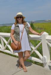 Striped Jersey Dress-Two Ways