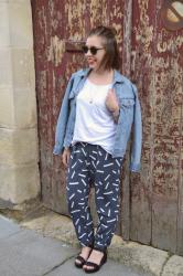 Le pantalon Graffiti Princesse Tam Tam…