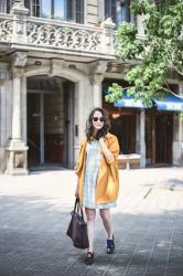 Summer trench and dress