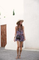 SUMMERIN’ IN À BICYCLETTE PLAYSUIT