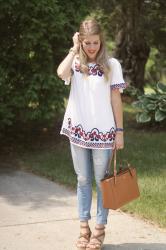 Embroidered Tunic & Confident Twosday