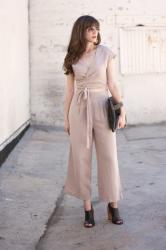 Linen Jumpsuit + Linkup!