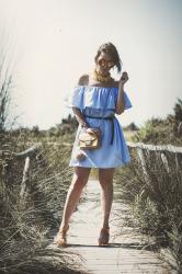 Vestito con le spalle scoperte &#124; Off shoulder dress