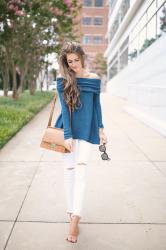 Fall Staple: The Off Shoulder Sweater