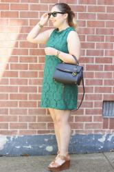 Emerald Green Dress 