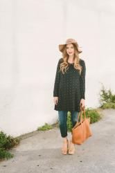 Styling Dresses with Jeans