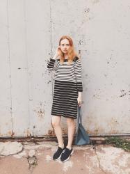 Minimalistic outfit. 