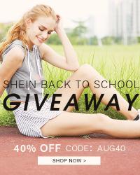 GIVEAWAY/SÚŤAŽ: win $50 coupon with SheIn Back to school (worldwide)