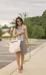 Stripes + Canvas Accessorized