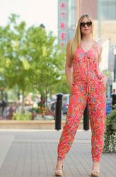 Floral Jumpsuit