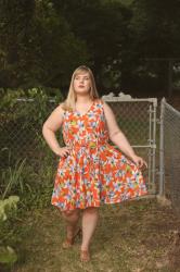 Miss Gloria Feels the Heat: Papercut Sway Dress