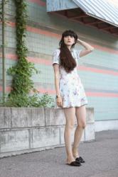 Vintage Floral Dress for Easy Summer Days