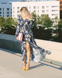 Flower Print Dress