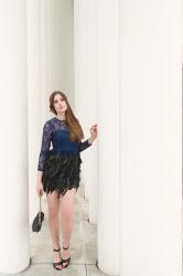 OUTFIT: Blue Feathers - mit Video!