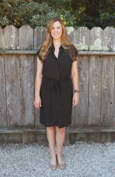 One Black Shirt Dress, 6 Ways to Wear it!