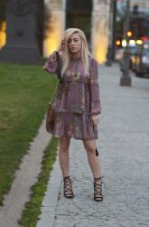 BOHEMIAN DRESS IN THE CITY