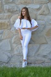 WHITE TOTAL LOOK | ROSEGAL