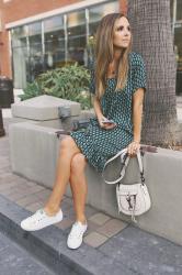 HOW TO STYLE SNEAKERS WITH DRESSES