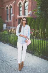 Pale Chambray Shirt